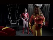 Preview 3 of SPIDER LADY DYNA GIRL & ELECTRA WOMAN