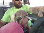 Preview 3 of Sukie Rae gives a Blowjob while driving. Part 1