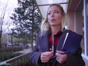 Preview 1 of Public Agent Blonde Australian Isabelle Deltore Fucks a Stranger for Money