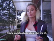 Preview 2 of Public Agent Blonde Australian Isabelle Deltore Fucks a Stranger for Money