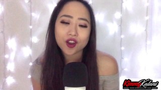 WET Tongue Licking ASMR with Dirty Talk JOI