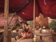 Preview 5 of Conan Exiles | Having Sex With Don (my first tribute)