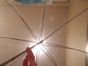 Preview 5 of Attempting to Piss On A Clear Umbrella