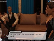 Preview 2 of Pandora's Box #16: Two lesbian swingers having fun with a strap-on (HD gameplay)