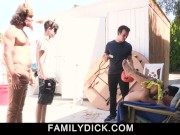 Preview 4 of FamilyDick - Masked & Tied Boys Fucked By Horny stepuncles