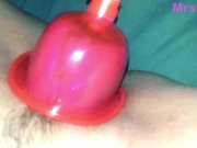 Preview 6 of Playing With a Pussy Pump My Cunt Was So Wet and Sensitive When I Was Masturbating and Cumming