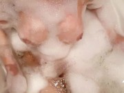 Preview 5 of Step Bro Spies on Step Sis in Bath and Gets a Blowjob