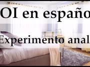 Preview 1 of JOI anal, unas asistentas necesitan examinar tu culo. Voz española.