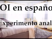 Preview 2 of JOI anal, unas asistentas necesitan examinar tu culo. Voz española.