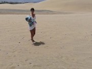 Preview 4 of liberal couple in the maspalomas dunes