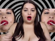 Preview 5 of Mind Fucking Lipnonsis - Red Lipstick Fetish & Mesmerize Mind Control JOI - PREVIEW - Sydney Screams