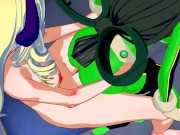 Preview 2 of My Hero Academia - Futa Mt. Lady X Froppy 3D Hentai