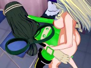 Preview 6 of My Hero Academia - Futa Mt. Lady X Froppy 3D Hentai