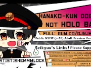 Preview 1 of Hanako-kun Does Not Hold Back! [NSFW ASMR]