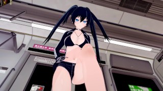 Fucked a hot girl in pantyhose while riding on a train | Hentai uncensored