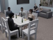 Preview 1 of DDSims - Wife fucked by coworkers in front of husband - Sims 4