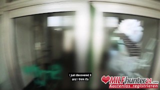 MILF Hunter nails skinny MILF Vicky Hundt in an abandoned place! milfhunter24