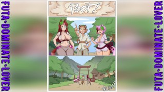 [2D Comic] Tanuki TF ThreeSome Futa