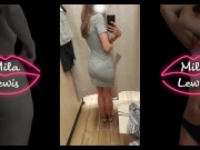 Preview 1 of My Try On In Public Changing Room Video Gallery