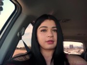 Preview 1 of Chubby Arabic Chick Adrianna Mega Dark Dicked By Black Cock In Seedy Motel!