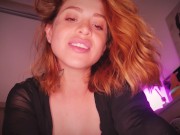 Preview 2 of JOI - Big Boobs HOT Redhead Massagist gets naughty