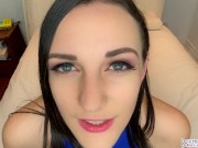 Preview 5 of Clara Dee Begs You To Cum In Her Mouth - JOI July 25 - Close Up Face