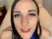 Preview 6 of Clara Dee Begs You To Cum In Her Mouth - JOI July 25 - Close Up Face