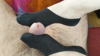 My gray ped socks fetish