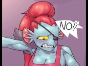 Preview 5 of Undyne's Accident Diaper Fetish Comic Dub