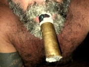 Preview 2 of Cigar Daddy cum whore.