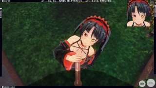 3D HENTAI POV DATE A LIVE Kurumi Tokisaki Blowjob