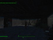 Preview 2 of Threesome sex with the bride. The Bride Cheats in the Fallout Game | Porno Game, ADULT mods