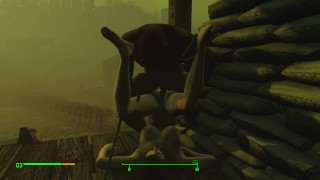 Black pensioner made a girl pregnant | Fallout, Porno Game 3d