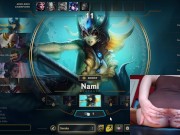 Preview 1 of I show my stretched butthole while I play League of Legends #17 Luna