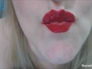 Preview 1 of Glossy and Gummy PREVIEW - Reyna Mae - BBW Mouth Fetish Gummy Vore Giantess Fantasy Shiny Lips POV