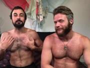 Preview 4 of Bearded Hunks Mason Lear & Brian Bonds Play During Quarantine