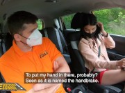 Preview 4 of  Driving School Lady Dee sucks instructor’s disinfected burning cock
