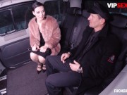 Preview 4 of Fucked In Traffic - Sarah Highlight Sexy Ukrainian Babe Fucks Stranger In The Backseat