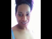 Preview 5 of South African Cape Town Mom masturbates with dildo makes herself cum