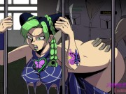 Preview 2 of Jolyne Cujoh Gets Her Thicc Ass Interrogated (Jojo's Bizarre Adventure Commission)
