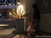 Preview 1 of Teen slut sucks and fucks stranger - cumshot on face -Brixton Hale