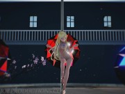 Preview 2 of MMD R18 Sexy nude Lily - Snapping 1105