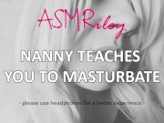 Preview 2 of EroticAudio - ASMR Nanny Teaches You To Masturbate