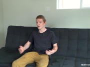 Preview 5 of NextDoorCasting - Horny 18 Year Old Ginger Teen's Jerk Off Audition