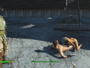 Preview 5 of Cuckold Husband Watching His Asian Wife Fucked | Fallout 4