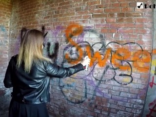 Art Porn Cum Chest - Drawing graffiti, fucking a guy and giving cum on my chest (risky public  pegging) | free xxx mobile videos - 16honeys.com