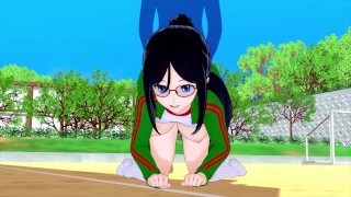 (3D Hentai)(Hibike Euphonium) Sex with Asuka Tanaka (田中 あすか) 