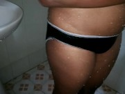 Preview 1 of Srilankan Sexy Girl Taking Shower - කෙල්ල නානවා තන්⁣ දෙක එලියෙ දාගෙන