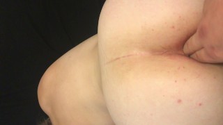 I have my PUSSY almost fisted and then my ASS fingered and then fucked HARD!!! (ANAL CREAMPIE!!!!)