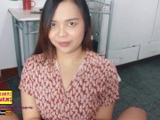Preview 3 of My Pinay Bestfriend Sharinami Talks Dirty and Swallow my Cum to Forget my Ex-Girlfriend Blowjob/CEI